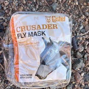 Cashel Crusader Fly Mask with Ears nwt